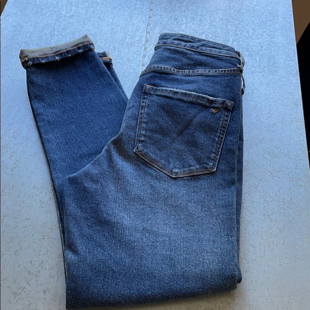 William Rast high rise boyfriend jeans